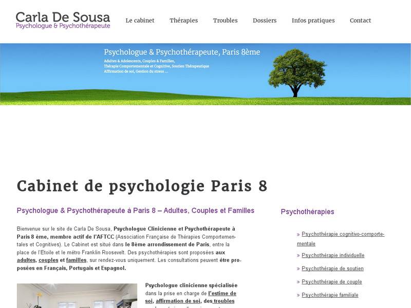 Cabinet de psychologie Paris 8