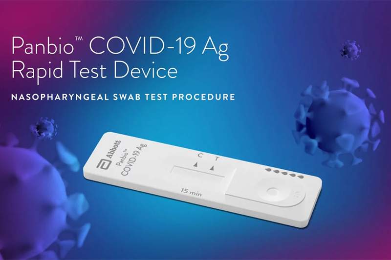 Abbott announces its rapid antigen test, Panbio ™ Covid-19, can now test asymptomatic people and be used in self-nasal sampling