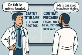 Médecins PADHUE du GHEF : entre précarité et scandale administratif