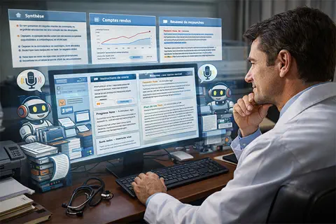 Les médecins américains basculent dans l’usage courant de l’IA, sans renoncer à leurs garde-fous