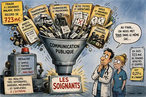 Fraude à l’Assurance Maladie : le record de 723 M€ et le flou qui nourrit l’amalgame
