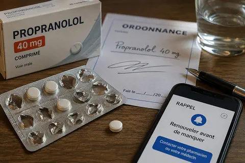 Propranolol 40 mg : face à la pénurie, sécuriser les patients sans improviser