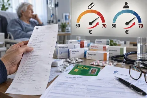 Franchises médicales : à 140 euros cumulés, la hausse se concentre sur les plus gros consommateurs de soins