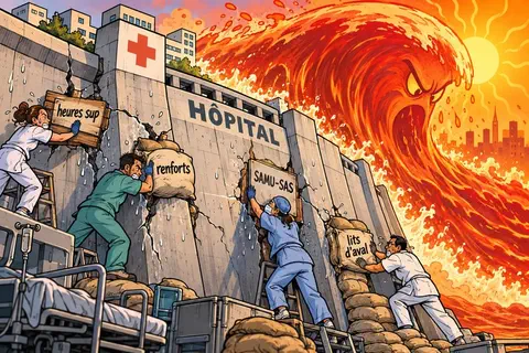 Canicules 2026 : le système de santé a tenu, mais urgences et SAMU-SAS sous forte tension